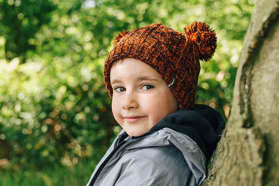 Водонепроникна дитяча шапка Dexshell DH572TR (Помаранчева) Вінниця