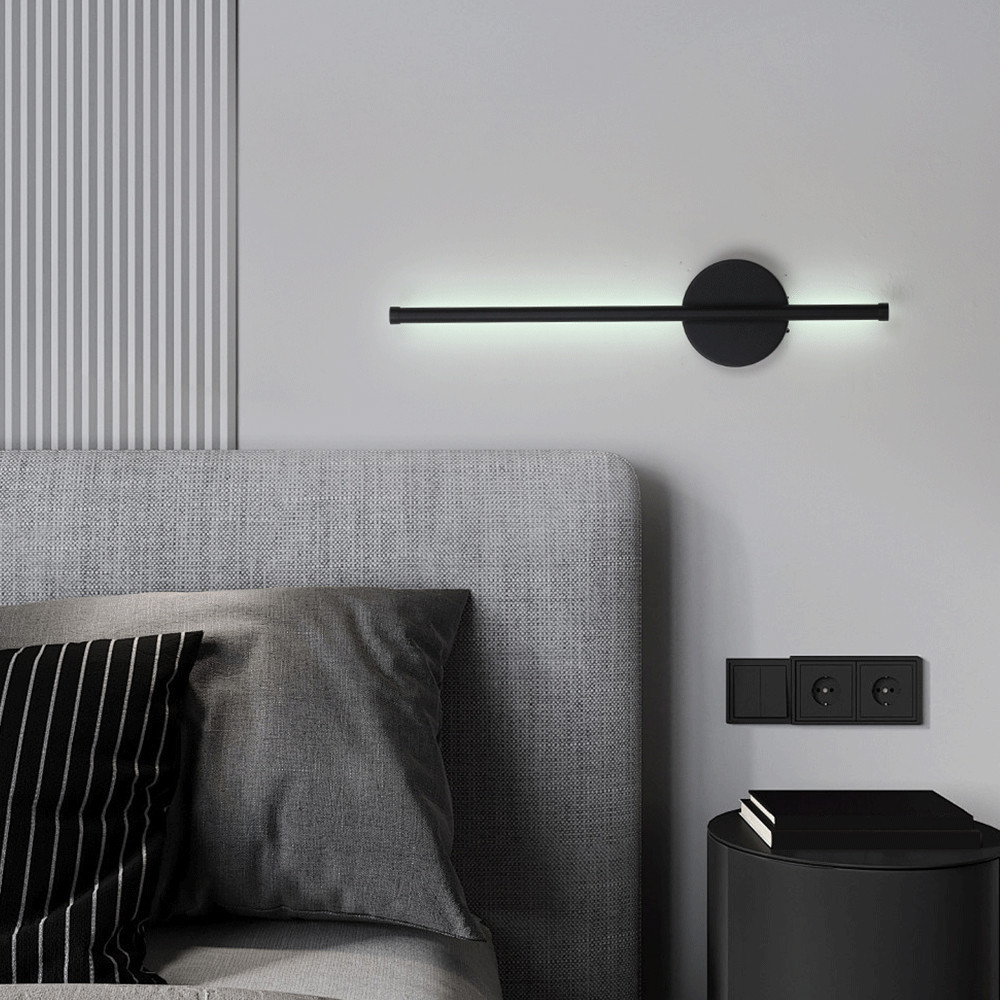 Настінний світильник лінійний, від мережі, 60 см / LED Світильник на стіну / Бра на стіну / Настінний бра Київ - фото 7