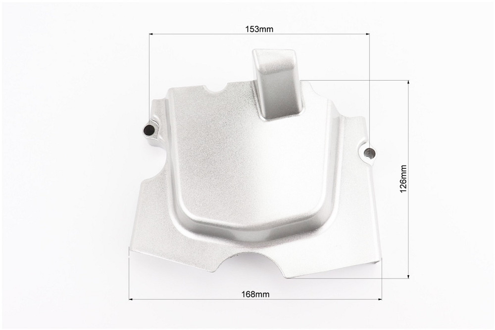 Кришка зірки передньої (метал) CG/CB, СІРИЙ, тип1 Київ - фото 3