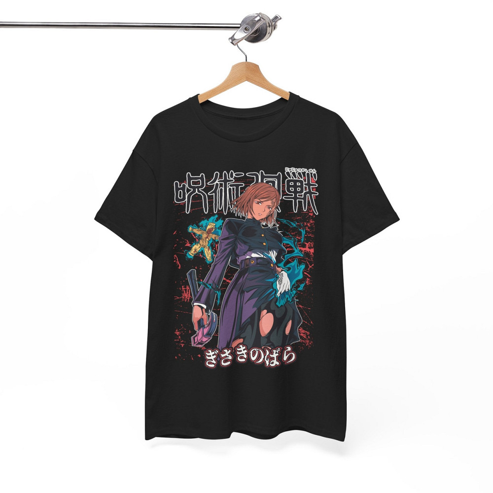 Футболка аниме Магическая битва оверсайз (S/M/L) Черний AnimeJ0240 Днепр - изображение 8