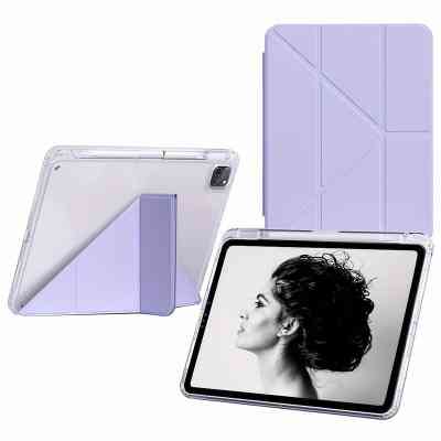 Чохол до планшета Armorstandart Ultra Slim Origami Transparent Apple iPad Pro 11&quot; M4 2024 Purple (711692) Вінниця