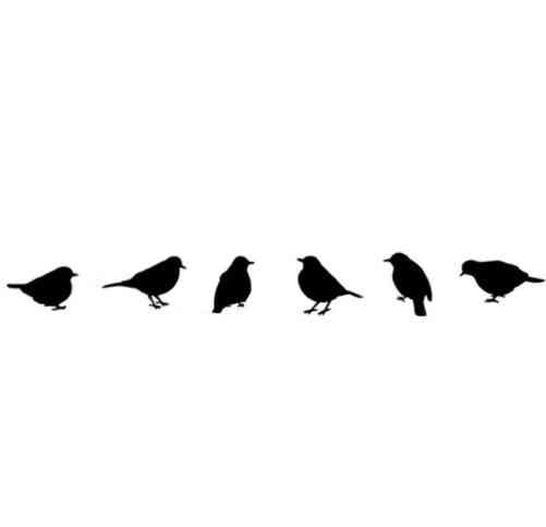 Вінілові наклейки "Голуби" Київ