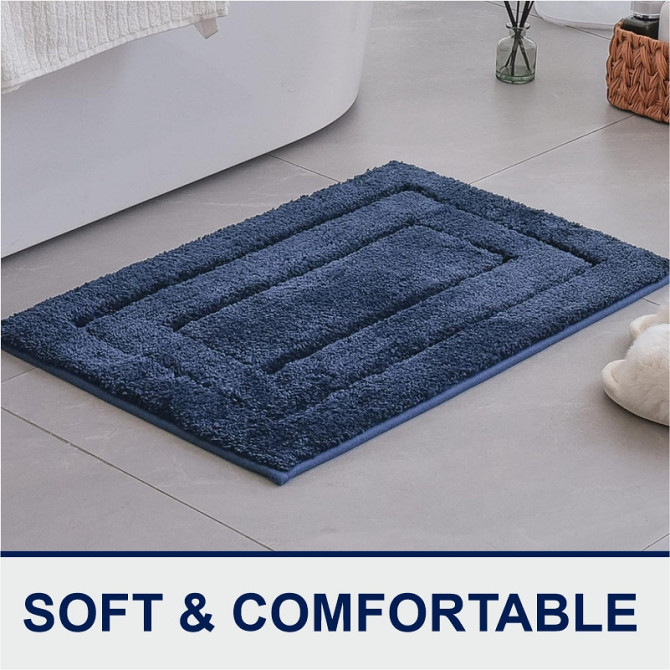 Коврик для ванной комнаты Lovely Svi 50 x 80 см Blue (2565101) Киев - изображение 2