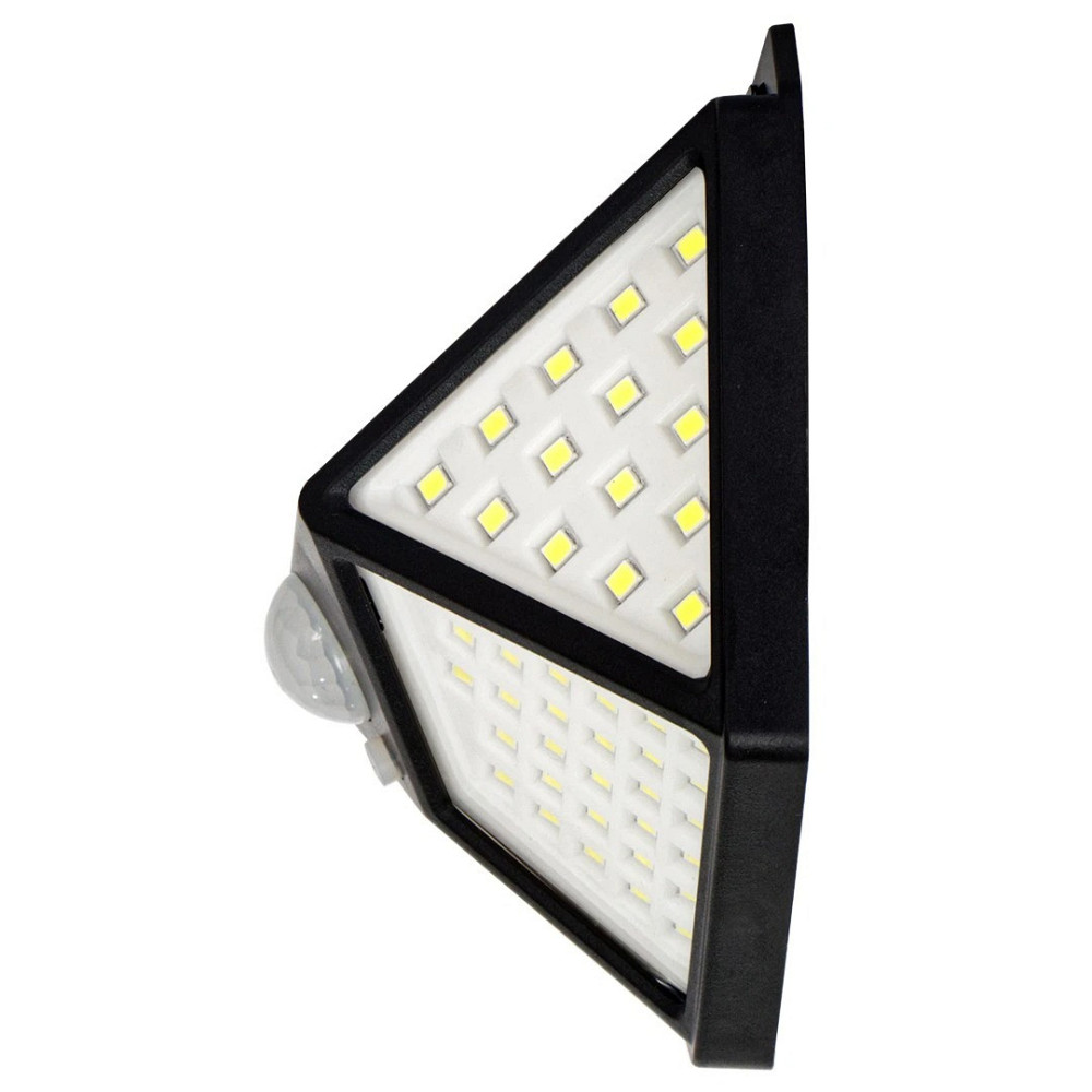 Вуличний ліхтар на сонячній батареї 100LED, BK-100 / Зовнішній LED світильник / Настінний світлодіодний ліхтар Київ - фото 4