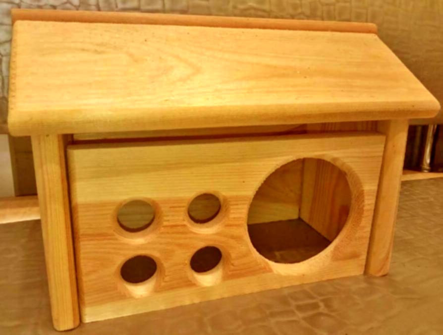 Будиночок для шиншили "Рахаст" каррі Миколаїв - фото 1