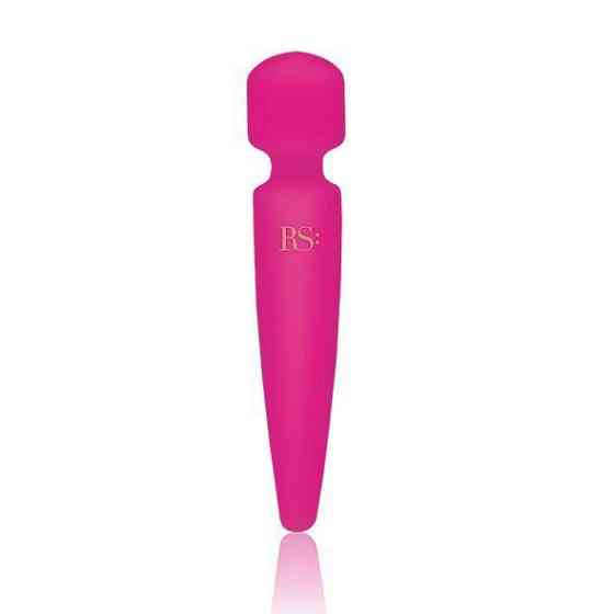 Вібромасажер Rianne S: Bella Mini Wand Rose, 10 режимів, медичний силікон, подарункове паковання Sex Aura Київ