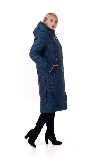 Женский пуховик без меха батал Киев - изображение 2