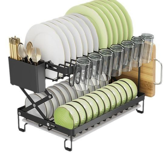 Сушилка для посуды,чашек, столовых приборов,органайзер трансформер с регулировкой высоты с поддоном,металл Каменец-Подольский - изображение 4
