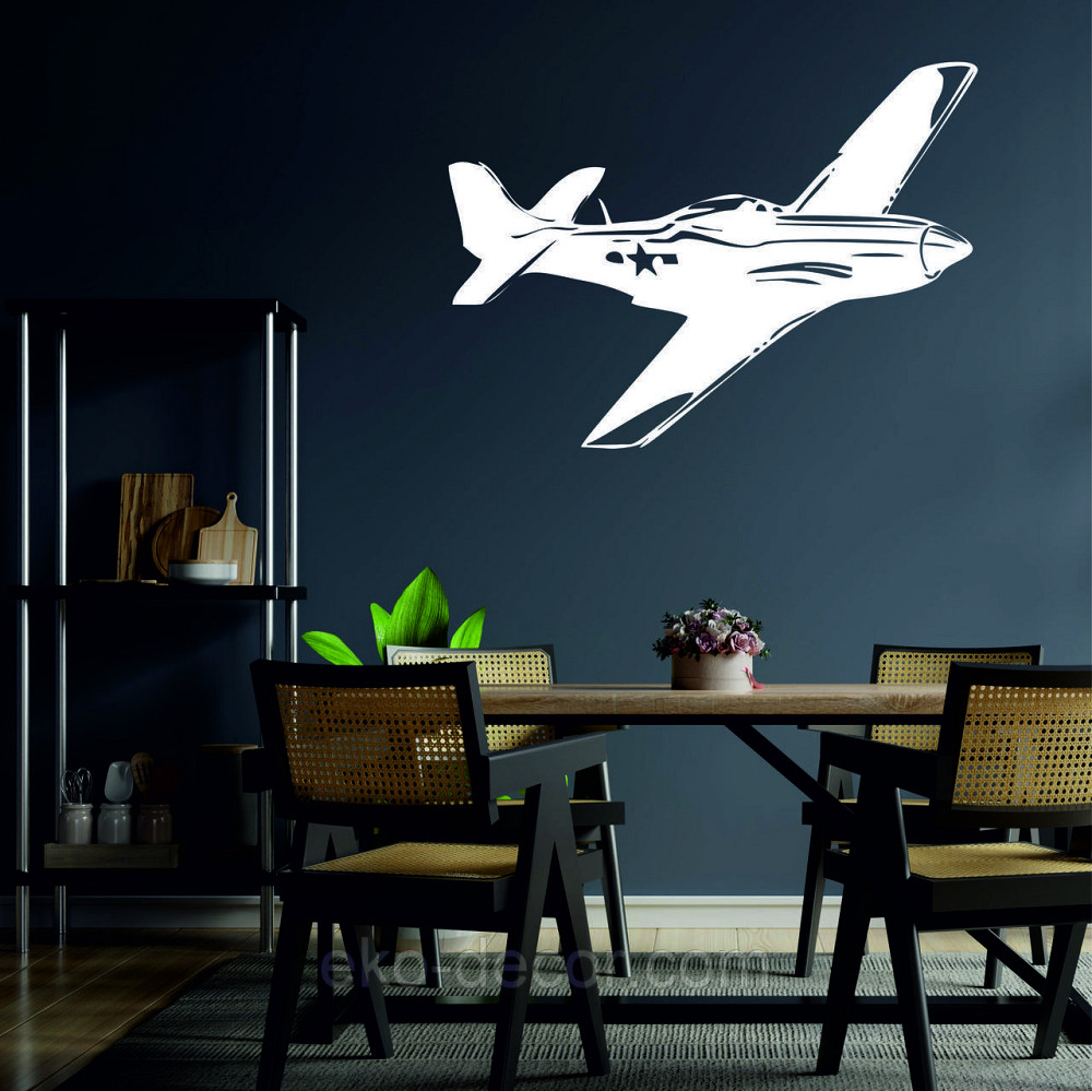 Декоративное настенное Панно «Самолет», Декор на стену 70*51 см, Белый, Ручная работа Киев - изображение 2