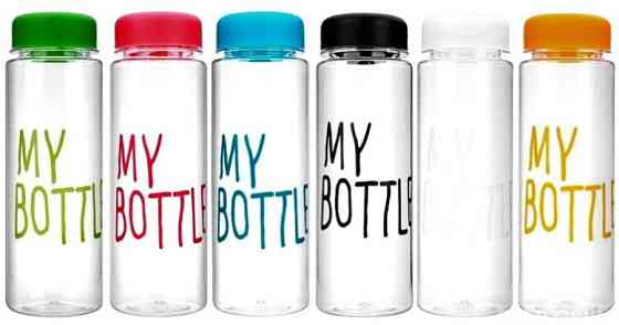 Бутилка для води My Bottle 500 мл. в термо чохлі з підвісом / різні кольори / 422 Дніпро