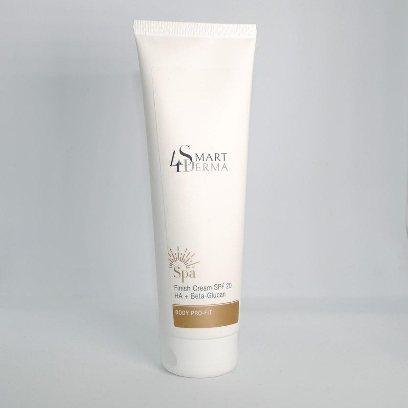 Smart4Derma Finish Cream SPF 20 HA+Beta-Glucan Body Pro-Fit Регенерувальний фініш-крем з SPF 20 240 мл Дніпро - фото 1