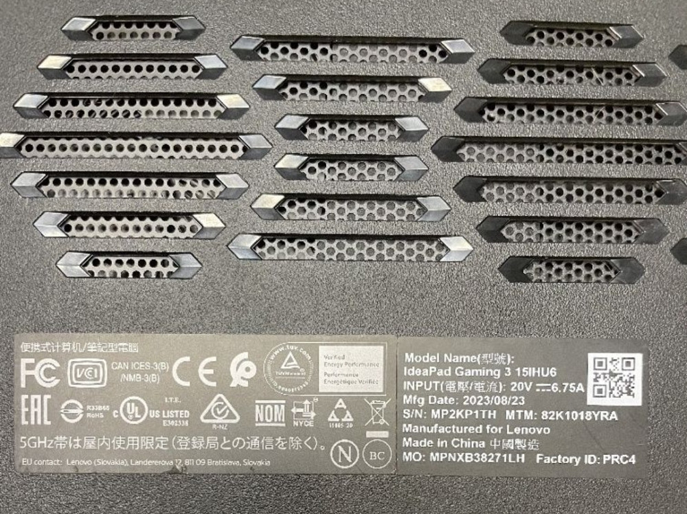 Ноутбук Lenovo Gaming 3 15IHU6 Київ - фото 6