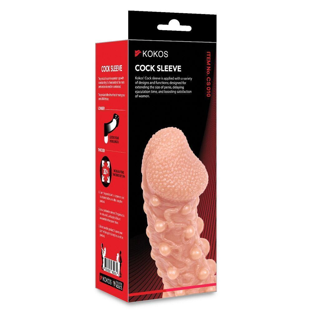 Насадка на член Kokos Cock Sleeve CS 010 L Sex Aura Киев - изображение 5