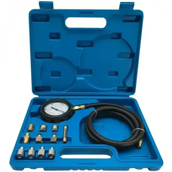 Набір VERKE – контроль тиску мастила в двигуні, 12 адаптерів, кейс Львів