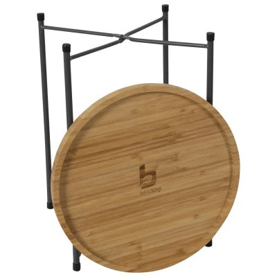 Туристичний стіл Bo-Camp Carnaby M 32x32 cm Bamboo Brown (1404322) Вінниця - фото 2