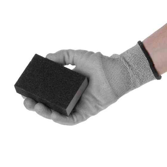 Губка для шліфування, 100×70×25 мм, оксид алюмінію, К60 INTERTOOL HT-0906 Київ