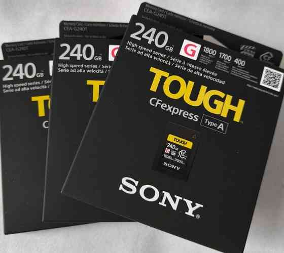 Карта пам'яті Sony 240 GB CFexpress Type A Tough (CEAG240T.CE7) ,НОВА ! Харків