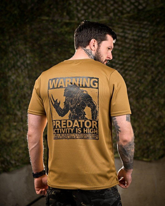 Тактична потовідвідна футболка Oblivion Predator ДЛ7034 Одеса - фото 6