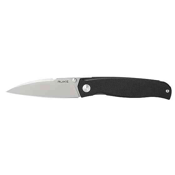 Ніж складаний кишеньковий Ruike M662-TZ, (7.4 см) steel 154СМ / TC4 (титан) + G10 чорний Київ