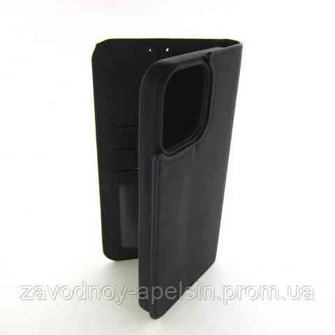 Чохол-книжка iPhone 13 Pro Max Premium Case (чорний) Одеса