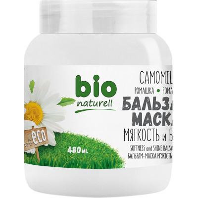 Маска для волосся Bio Naturell Ромашка М'якість і блиск 480 мл (4820168432040) Вінниця - фото 1