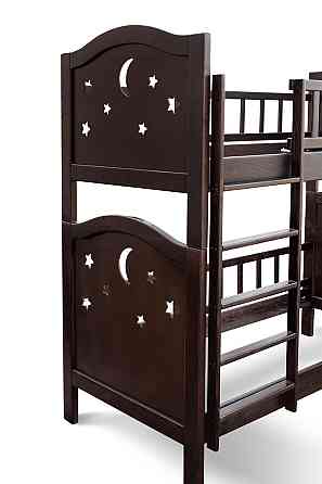 Ліжко Тоскана двух'ярусна 800*1900 горіх Київ