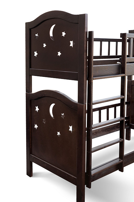 Ліжко Тоскана двух'ярусна 800*1900 горіх Київ - фото 3