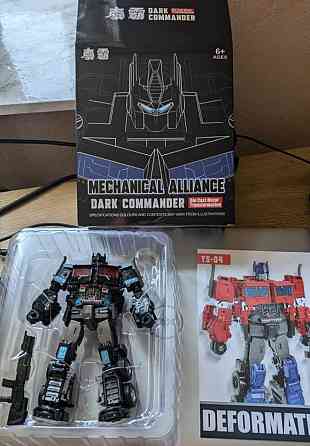 Чорний Оптимус Прайм Dark Commander Металева Версія 18 см. Київ