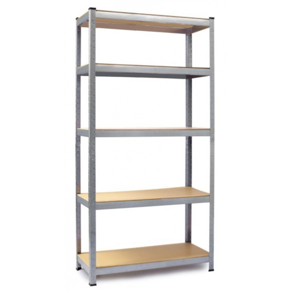 Металевий поличний стелаж вітрина з полицями Siker G7030 150х70х30 см., 5 полиць Київ - фото 1