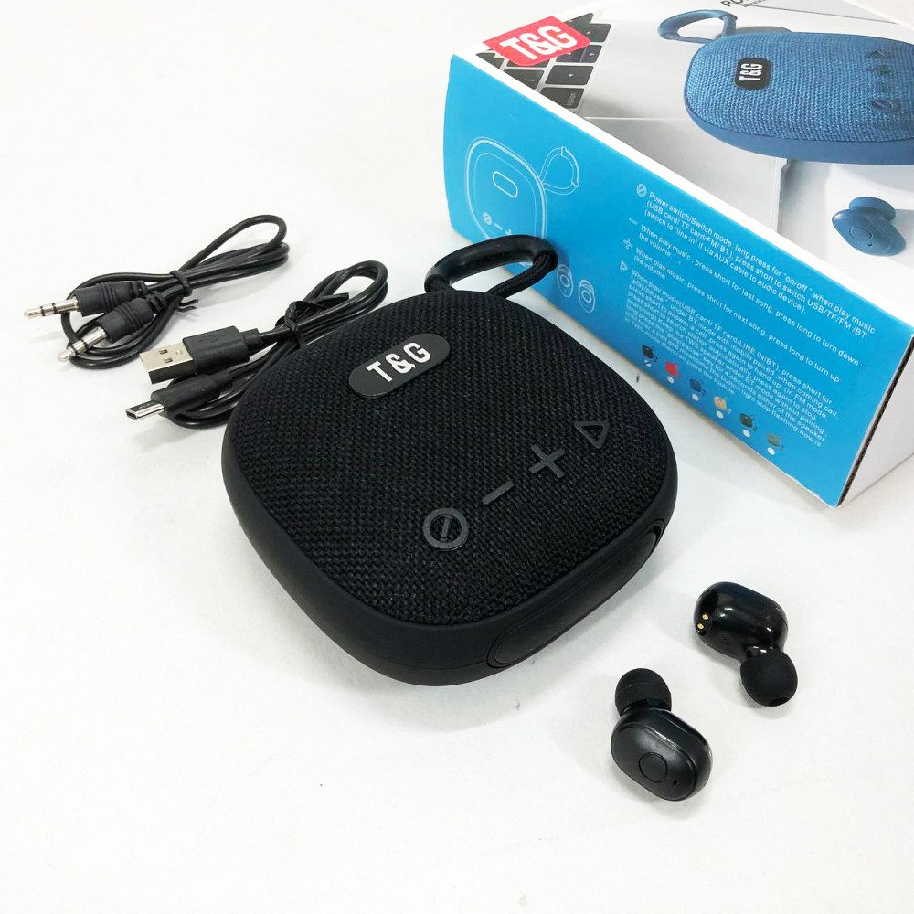 Bluetooth стерео колонка з радіо TG813, Універсальна колонка для дому та вулиці акумуляторна XI-38 Львів - фото 7