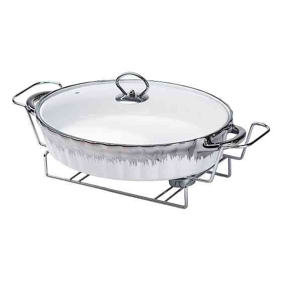 Yiwu Мармітниця 2 л настільна овальна з кришкою Коломия