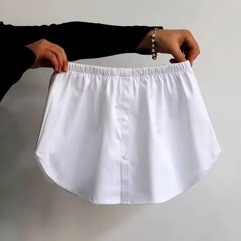 Жіноча базова імітація сорочки для багатошарових образів 100% котон Одеса - фото 1