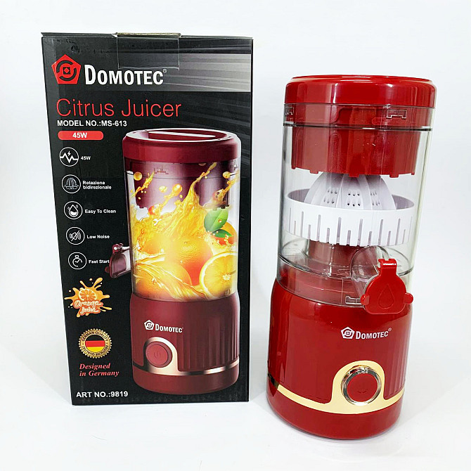 Соковыжималка для яблок и моркови Domotec, Аппарат для приготовление сока Соковыжималка томатов ZT-58 Одесса - изображение 4