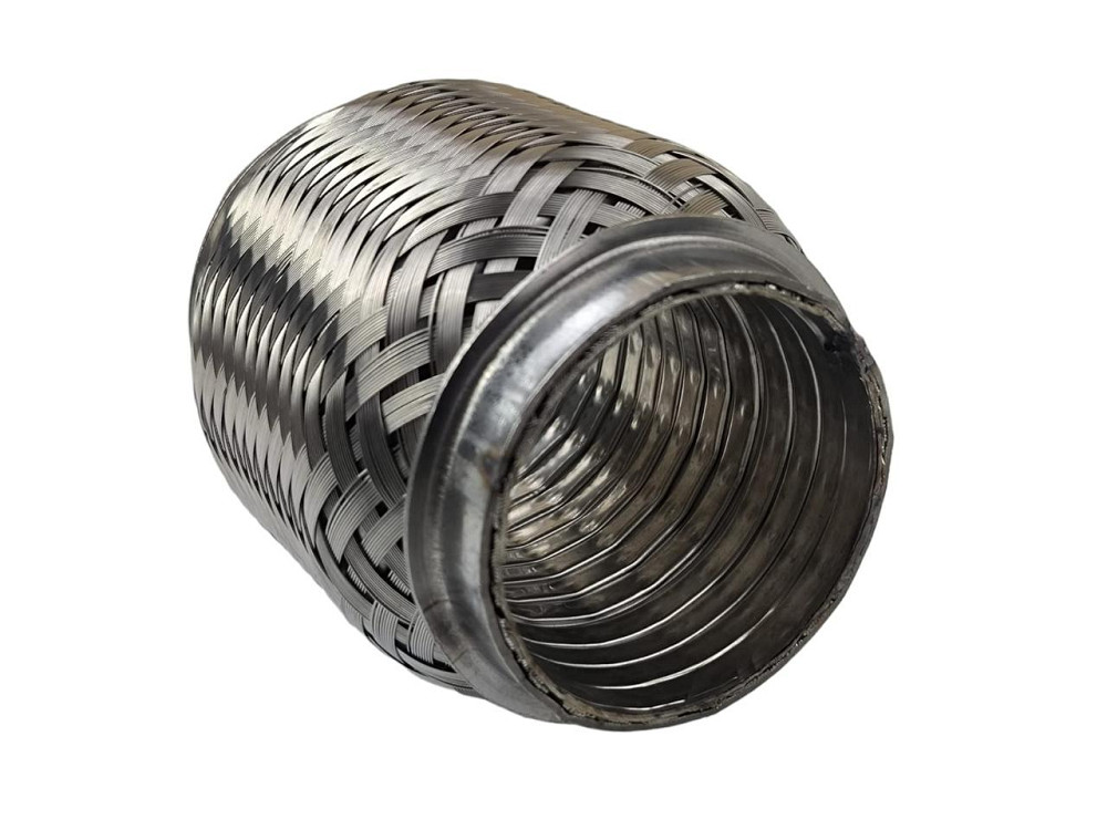 Гофра 50х100 (3-х шарова) VW Caddy II 04-, Passat B3 88-93 коротка, глушник Мукачево - фото 2