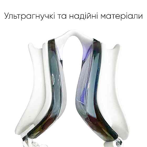 Окуляри для плавання Renvo Dande Уні Anti-fog Білий, Синій OSFM (2SG200-03) Київ