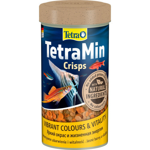 Корм Tetra Min Crisps для аквариумных рыбок чипсы 55 г/250 мл Киев - изображение 1