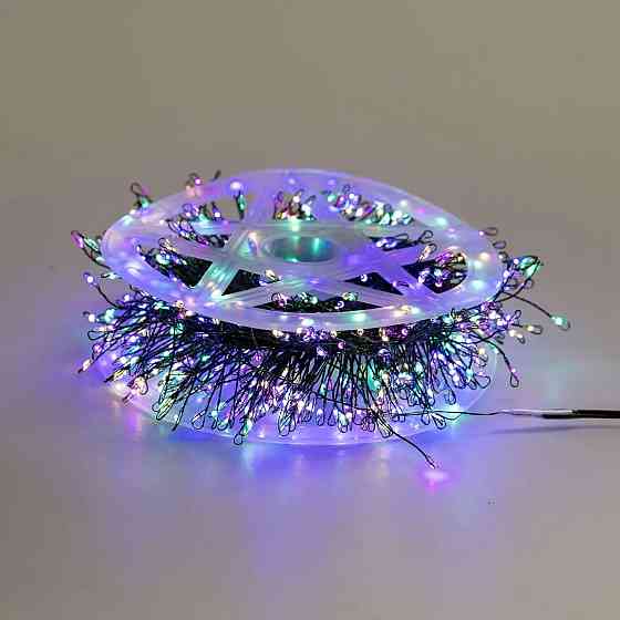 Гірлянда "Роса" 30м, хвойна, 640 LED, мультиколор Київ