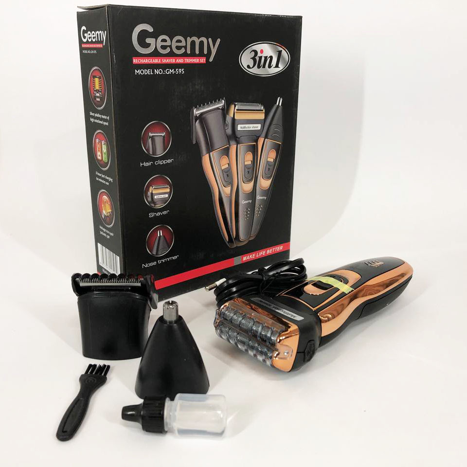 Електробритва для бороди GEMEI / Geemy GM-595, Хороші електричні бритви для гоління CF-23 Івано-Франківськ - фото 2
