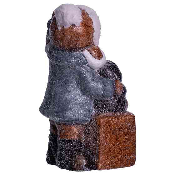 Девочка с подарком - новогодняя фигурка с подсветкой Киев