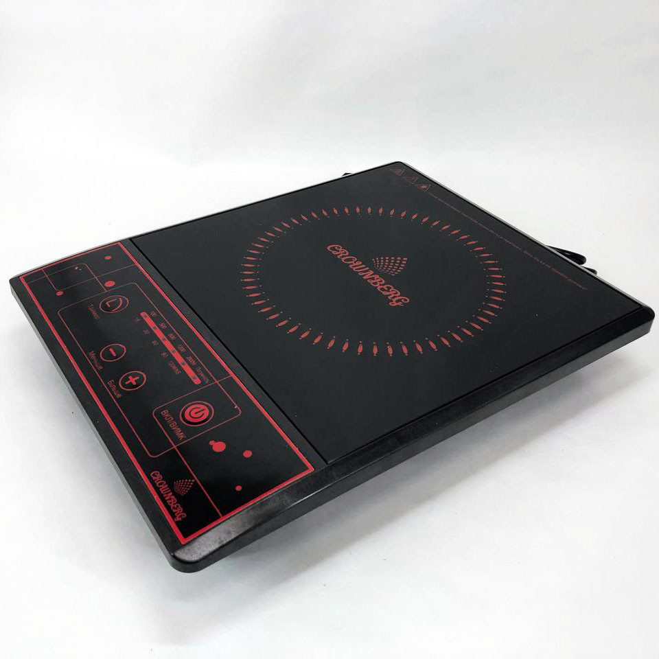 Маленькі електричні плити Crownberg CB-1322, Плита переносна для дому, Плита підлогова потужна DU-53 Івано-Франківськ - фото 3