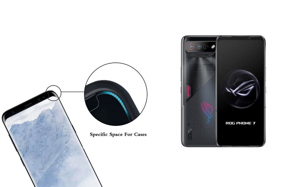 Защитное стекло HyperGlass Pro для Asus ROG Phone 7 – максимальная чувствительность и защита Киев - изображение 3