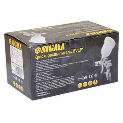 Фарбопульт Sigma HVLP 1.3мм (хром) верхній бак (пласт) (6812131) Вінниця