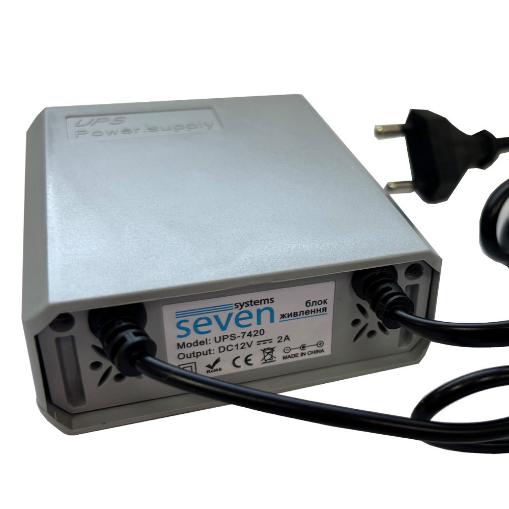 Блок бесперебойного питания 12V/2A SEVEN UPS-7420 Киев - изображение 3