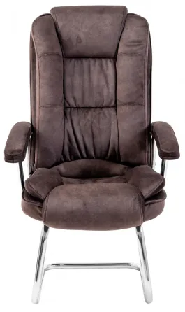 Офісне Конференційне Крісло Richman California Morant 02 CF Хром Коричневий Дніпро