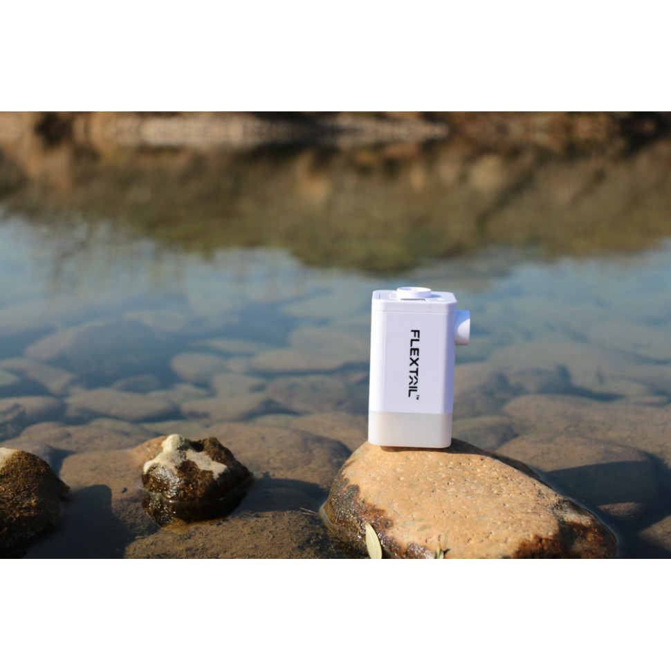 Насос-фонарь-powerbank кемпинговый Flextail Max Pump 2 Plus белый Киев - изображение 9