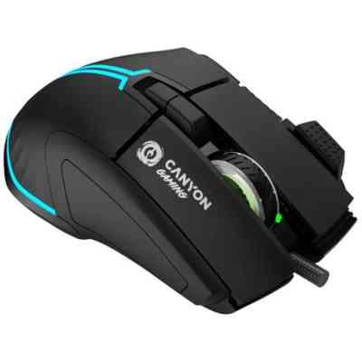 Мышка Canyon Fortnax GM-636 RGB USB Black (CND-SGM636B) Винница