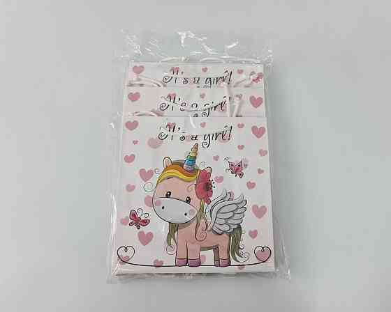 Пакет паперовий подарунковий квадратний 23*24*10 (артKV-175) (12 шт.) Харків