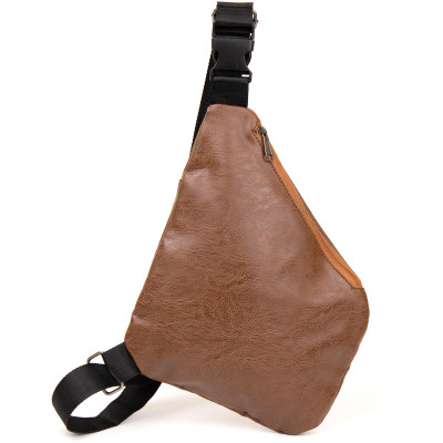 Сумка Vintage Слінг шкірозамінник Світло-коричнева (20567) Вінниця - фото 4