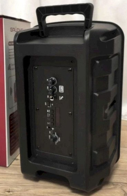 Колонка Bluetooth + караоке Grunhelm GW-818BM микрофон пульт. Киев - изображение 1