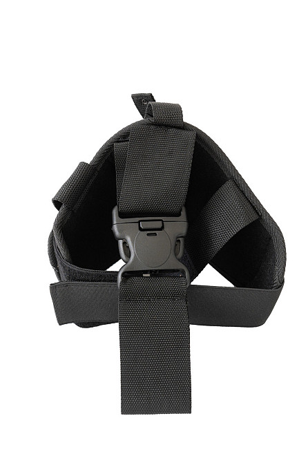 Кобура стегнова чорна з поясним кріпленням універсальна Cordura Одеса - фото 3